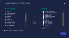 Sensor Assign Profile