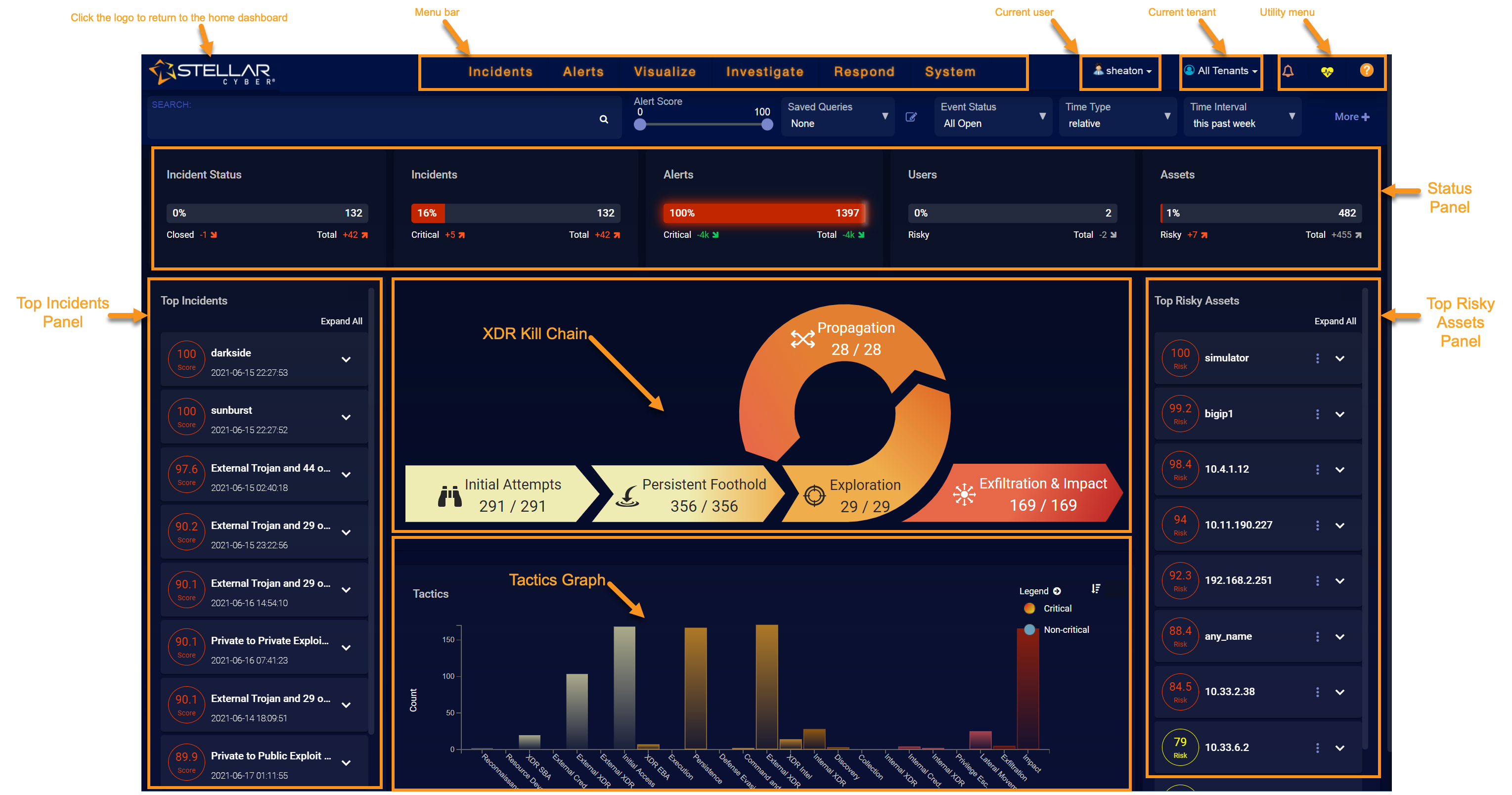 Stellar Cyber Home Page