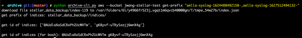 Archiving and Restoring Data in AWS S3